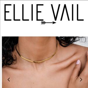 Flat Gold Chain Necklace-WATERPROOF!